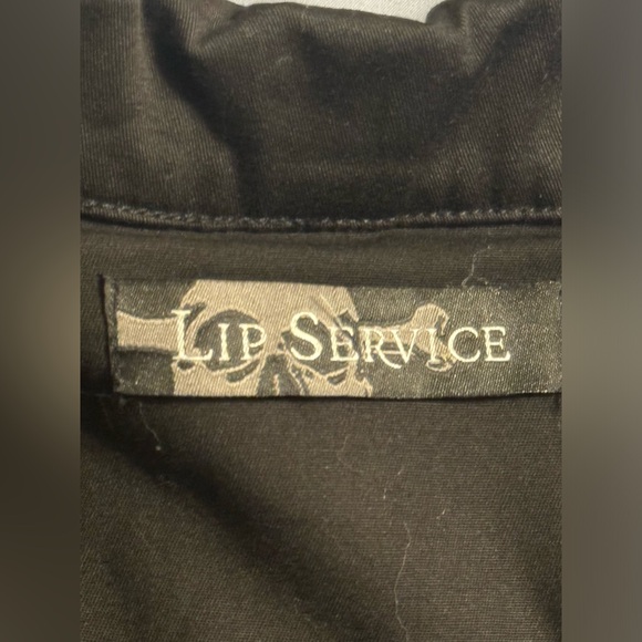 Lip service goth bondage jacket - Picture 5 of 9